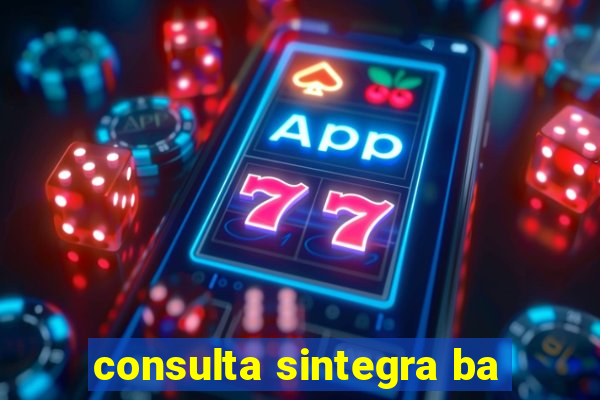 consulta sintegra ba